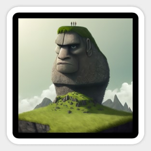 Easter Island-people of Easter Island-easter island statue-rapa nui-Isla de Pascua Sticker